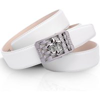 Anthoni Crown Ledergürtel Schließe mit Lilien-Motiv Anthoni Crown Ledergürtel Schließe mit Lilien-Motiv von Anthoni Crown