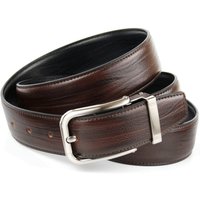 Anthoni Crown Ledergürtel Wendegürtel in dunkelbraun/ schwarz Anthoni Crown Ledergürtel Wendegürtel in dunkelbraun/ schwarz von Anthoni Crown