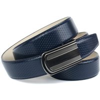 Anthoni Crown Ledergürtel für blaue Schuhe mit perforiertem Leder Anthoni Crown Ledergürtel für blaue Schuhe mit perforiertem Leder von Anthoni Crown
