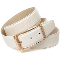 Anthoni Crown Ledergürtel im klassischen Design, schlichte elegante Gürtelschließe Anthoni Crown Ledergürtel im klassischen Design, schlichte elegante Gürtelschließe von Anthoni Crown