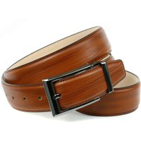 Anthoni Crown Ledergürtel in angesagter Cognac Farbe, dunkel glänzende elegante Gürtelschließe Anthoni Crown Ledergürtel in angesagter Cognac Farbe, dunkel glänzende elegante Gürtelschließe von Anthoni Crown