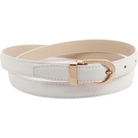 Anthoni Crown Ledergürtel in schmaler Form, Schließe rosegoldfarben Anthoni Crown Ledergürtel in schmaler Form, Schließe rosegoldfarben von Anthoni Crown