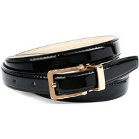 Anthoni Crown Ledergürtel in schmaler Form aus Lackleder, Ton in Ton Steppung Anthoni Crown Ledergürtel in schmaler Form aus Lackleder, Ton in Ton Steppung von Anthoni Crown