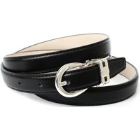 Anthoni Crown Ledergürtel in schmaler Form mit doppelter Metallschlaufe Anthoni Crown Ledergürtel in schmaler Form mit doppelter Metallschlaufe von Anthoni Crown