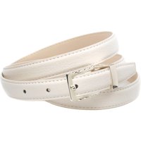 Anthoni Crown Ledergürtel in schmaler Form und gemusterter Schließe Anthoni Crown Ledergürtel in schmaler Form und gemusterter Schließe von Anthoni Crown