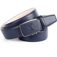 Anthoni Crown Ledergürtel mit Golf-Prägung, helle Rückseite Anthoni Crown Ledergürtel mit Golf-Prägung, helle Rückseite von Anthoni Crown