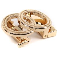 Anthoni Crown Ledergürtel mit abgesteppten Rändern, leicht bombiert von Anthoni Crown