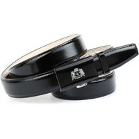 Anthoni Crown Ledergürtel mit filigraner Glas-Schließe von Anthoni Crown