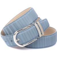 Anthoni Crown Ledergürtel mit filigraner silberfarbener Dornschließe Anthoni Crown Ledergürtel mit filigraner silberfarbener Dornschließe von Anthoni Crown