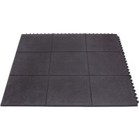 Anti-Ermüdungsmatte YOGA SOLID OIL, BxL 900 x 900 mm von Jungheinrich PROFISHOP