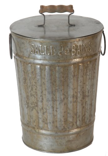 Antic Line Badaccessoires/Abfallbehälter, Anthrazit Antic Line Badaccessoires/Abfallbehälter, Anthrazit von Antic Line