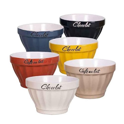 Antic Line Set mit 6 Schalen, Schokolade, Kaffee mit Milch Antic Line Set mit 6 Schalen, Schokolade, Kaffee mit Milch von Antic Line