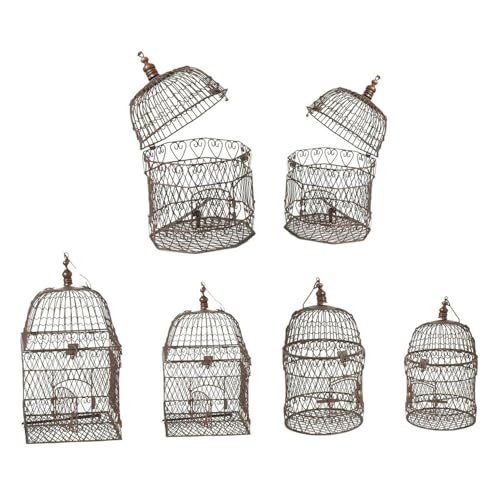 Antic Line Set mit 6 verschiedenen Käfigen, Color, one Size Antic Line Set mit 6 verschiedenen Käfigen, Color, one Size von Antic Line