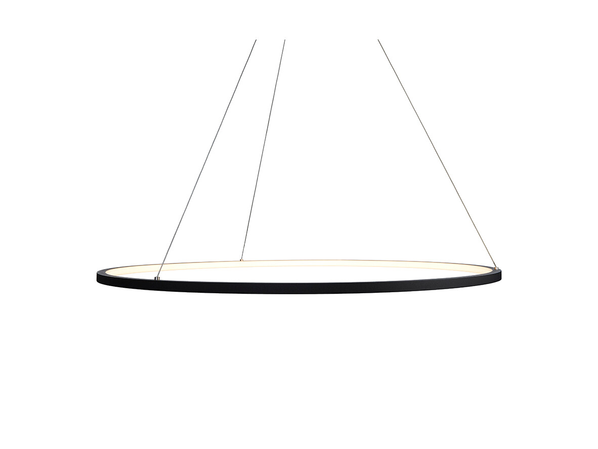 Antidark - Gloria LED Pendelleuchte Ø80 Slim Black Antidark von Antidark