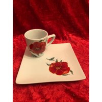 Tasse Und Unterteller France von Antik1940undmehr