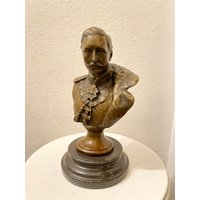 Bronze Büste Deutsches Kaiserreich" Kaiser Wilhelm 2 von AntikBayern