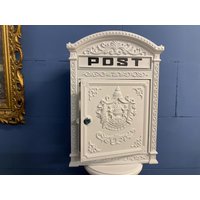 Vintage Briefkasten - Weiss -Wandbriefkasten -Land Haus Stil Postbox Brief Box Vintage Briefkasten - Weiss -Wandbriefkasten -Land Haus Stil Postbox Brief Box von AntikBayern