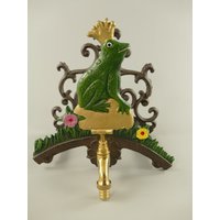 Vintage Schlauchhalter Wasserhahn 1/2'' Frosch H.28cm von AntikBayern