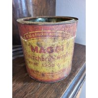 Alte Blechdose Von Maggi - Dose Fleischbrüh-Würfel Berlin Singen Alte Blechdose Von Maggi - Dose Fleischbrüh-Würfel Berlin Singen von AntikDekoVintage