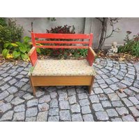 Alte Kindersitzbank, 70Er Jahre, Sitzbank von AntikDekoVintage