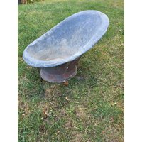 Alte Sitz - Badewanne, Zinkwanne Wanne. Waschwanne, Sitzbadewanne Alte Sitz - Badewanne, Zinkwanne Wanne. Waschwanne, Sitzbadewanne von AntikDekoVintage