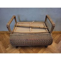 Alte Wäschetruhe Aus Den 60Er Jahren von AntikDekoVintage