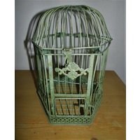 Alter Vogelbauer, Vogelkäfig, Jugendstil. Jahrhundertwende von AntikDekoVintage