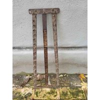 Alter Xxl Topfdeckelhalter Aus Metall, Deckelhalter Alter Xxl Topfdeckelhalter Aus Metall, Deckelhalter von AntikDekoVintage