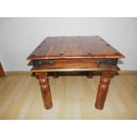 Rustikaler Couchtisch, Beistelltisch Wohnfertig von AntikDekoVintage