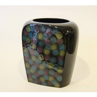 Keramik Vase Bizzirri Mara Machte in Italien Vintage Design Keramikvase Pop Midcentury von AntikDesignIT