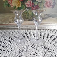 Vintage Rosenthal Kristall Classic Rose Monbijou Kerzenhalter, Und Sammlerstück Aus Deutschem Porzellan Vintage Rosenthal Kristall Classic Rose Monbijou Kerzenhalter, Und Sammlerstück Aus Deutschem Porzellan von AntikGift