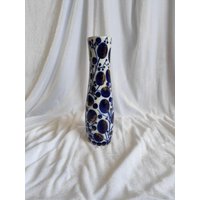 Vintage Seltene Vase Kobalt "Plums" Von V. Gorodetsky Lomonosov Porzellan Lfz 1960Er, Udssr." von AntikGift