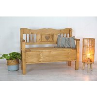 Schöne Truhenbank Im Landhausstil, Bank in Weichholz Massiv "120 cm Breit" Schöne Truhenbank Im Landhausstil, Bank in Weichholz Massiv "120 cm Breit" von AntikHandelLux