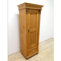 Schöner Antiker Restaurierter Jugendstil Hochschrank Von 1900 in Weichholz Beistellschrank Schöner Antiker Restaurierter Jugendstil Hochschrank Von 1900 in Weichholz Beistellschrank von AntikHandelLux