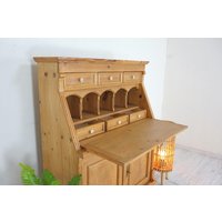 Schöner Weichholz Sekretär Im Landhausstil, Schreibtisch Von "Antik-Lux-Münster" Schöner Weichholz Sekretär Im Landhausstil, Schreibtisch Von "Antik-Lux-Münster" von AntikHandelLux