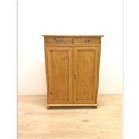 Schönes Restauriertes Weichholz Vertiko Von 1900 "Antik-Lux-Münster" von AntikHandelLux