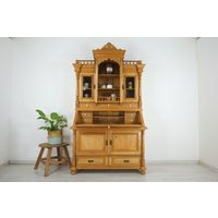 Traumhafter Gründerzeit-Sekretär Mit Aufsatz in Weichholz Massiv Von Antik-Lux von AntikHandelLux