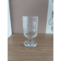 Antike Gerippte Glas Bier Glas, 19. Jahrhundert von AntikHausCrafts
