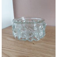 Vintage Sklo Union Czech Rosice Glas Schale, Design Von Vladislav Urban, Glassworks, Czechoslovakia, 1960Er Jahre von AntikHausCrafts