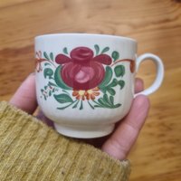 August Warnecke Aw Ostfriesland Tasse Kaffee Tee Porzellan Rose von AntikStorys
