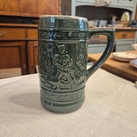 Vintage Keramik Bierkrug Grün Geschenk Oder Auch Als Vase Vintage Keramik Bierkrug Grün Geschenk Oder Auch Als Vase von AntikStorys