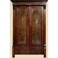 1880Er Kleiderschrank Antik Gründerzeit Nußbaum Schrank Von 1880 von AntikVersand