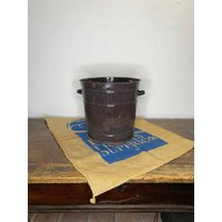 Antik, Vintage Topf, Emailletopf, Alter Emailletopf, Antiker Großer Antik, Vintage Topf, Emailletopf, Alter Emailletopf, Antiker Großer von AntikZeitlosSchoen