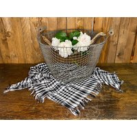 Drahtkorb, Kartoffelkorb, Erntekorb, Valentinstags Geschenk von AntikZeitlosSchoen