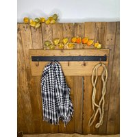 Garderobe, Hakenleiste, Kleiderhaken Wand von AntikZeitlosSchoen