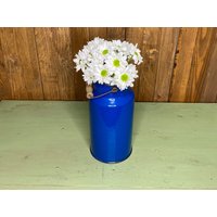 Valentinstag Geschenk, Emaille Milchkanne, Alte Milchkanne, Antike von AntikZeitlosSchoen