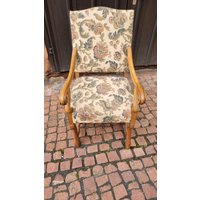 Sessel Stuhl Armlehnenstuhl Stühle Schrank Antiquitäten Kommode Massivholz Polsterstuhl Barockmöbel Bauernmöbel Antikmöbel Antik von AntikZellingen