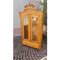 Vitrine Schrank Antiquitäten Antikmöbel Weichholzmöbel Möbel Kostenlose Lieferung Wandschrank Dielenschrank Antik Weichholz Vitrine Schrank Antiquitäten Antikmöbel Weichholzmöbel Möbel Kostenlose Lieferung Wandschrank Dielenschrank Antik Weichholz von AntikZellingen