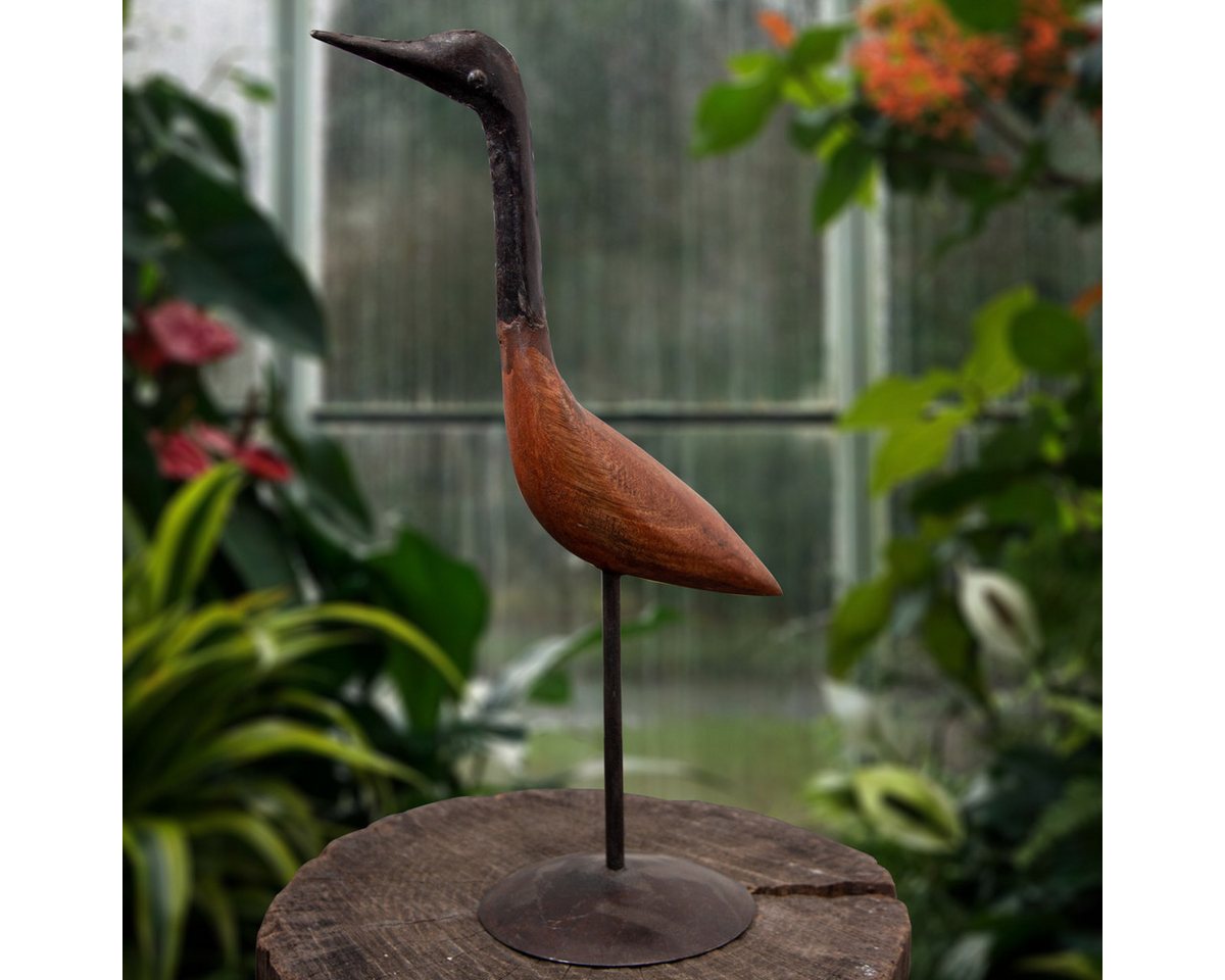 Antikas Wanddekoobjekt Vogelfigur, S, Gartenfigur, Metallfigur, Kranich, Tierfiguren, - 31 cm Antikas Wanddekoobjekt Vogelfigur, S, Gartenfigur, Metallfigur, Kranich, Tierfiguren, - 31 cm von Antikas