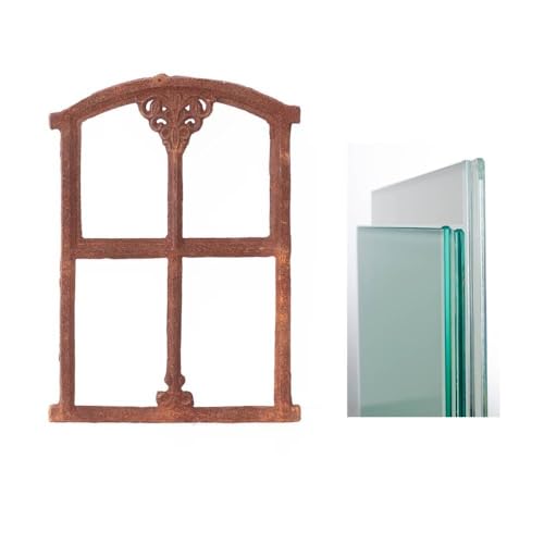 Antikas - Eisenfenster mit Glas Set, passgenau Antikas - Eisenfenster mit Glas Set, passgenau von Antikas